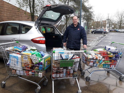 Salvation Army Fight Hunger donation | Asda Kingshill
