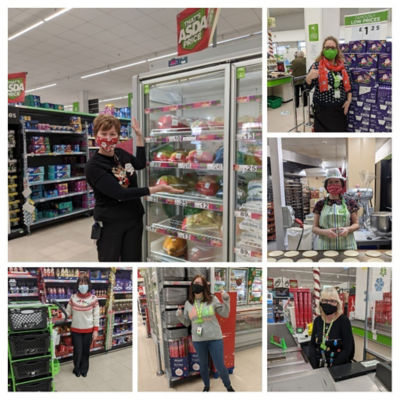 Enjoying National Christmas Jumper Day in Bromsgrove ☃️🎅😄 | Asda Bromsgrove