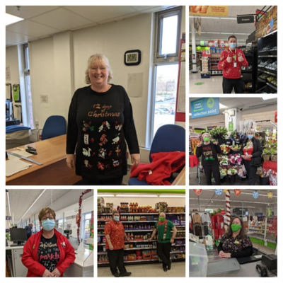 Enjoying National Christmas Jumper Day in Bromsgrove ☃️🎅😄 | Asda Bromsgrove