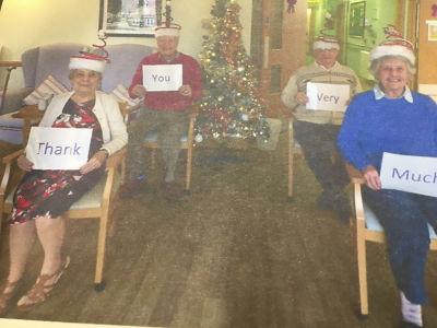 A lovely thank you from Orchid Care Home  | Asda Swindon Haydon
