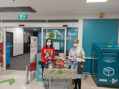Lever Edge Care Home Donation  | Asda Farnworth