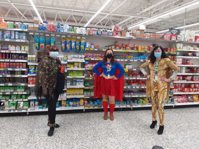 Superhero day at Asda Fareham | Asda Fareham