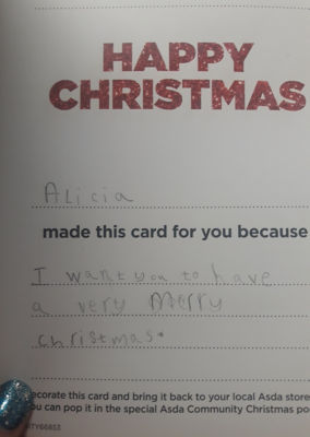 Christmas card delivery. | Asda Sutton in Ashfield