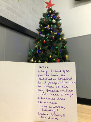 Donation for St Joseph's Hospice | Asda Leyton Mills