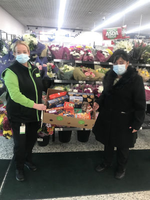 Raffle prizes donated to Branch Court Care Home  | Asda Blackburn