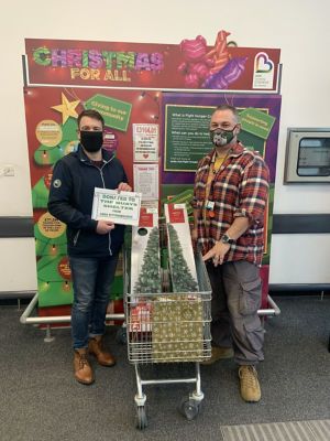 Donation to The Quays Homeless Shelter | Asda Sittingbourne