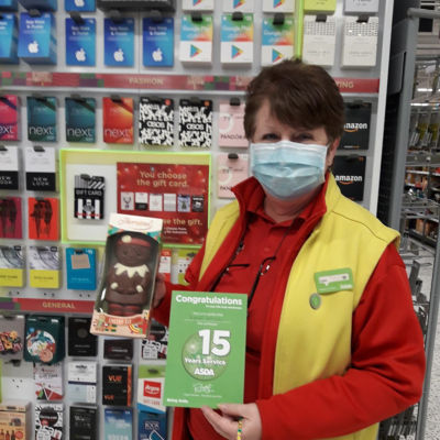 Congratulations Lynn | Asda Gosforth