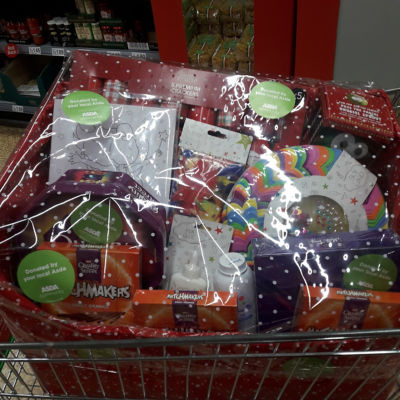 Christmas treats for local care home | Asda Crewe