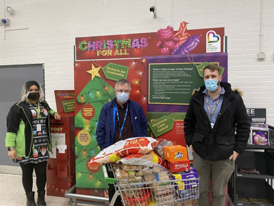 Festive donation | Asda Chelmsford