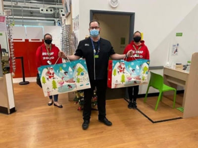 Gift hand over | Asda Havant