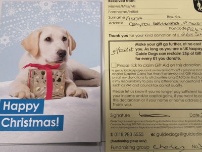 Thank you to our kind customers at Clayton Green the Guide Dogs received £268.52 in donations  | Asda Clayton Green