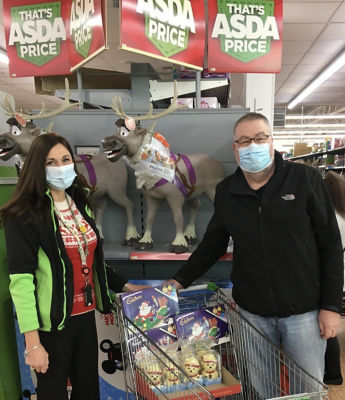 Christmas treats for the children at Bristol Children’s Hospital . | Asda Longwell Green