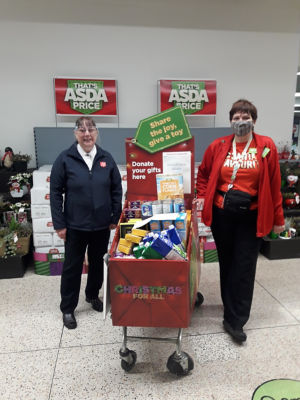 Donation to Salvation Army | Asda Golborne