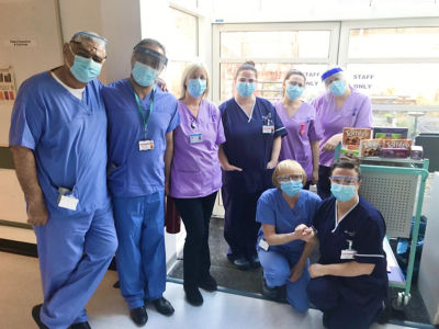 Local Hospital get a chocolate treat | Asda Keighley