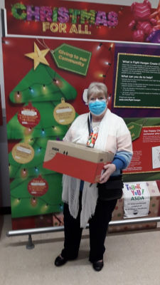 Chocolate Santas for the children's ward at Darlington Memorial Hospital  | Asda Darlington