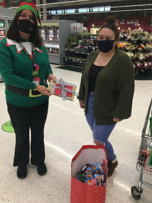 Christmas cards and gifts for local care home  | Asda Swindon Haydon