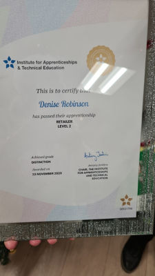 Apprenticeship success | Asda Newport Isle of Wight