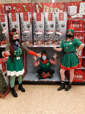 Our naughty little Asda Elves are causing us trouble today  | Asda Norwich