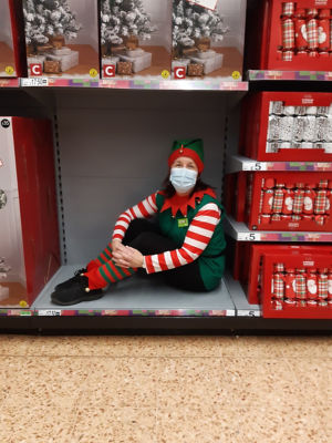 Our naughty little Asda Elves are causing us trouble today  | Asda Norwich