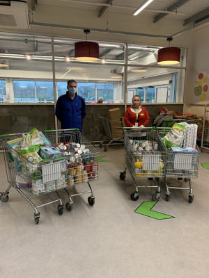 OneSubsea donate to Leeds Foodbank and Baby Bank | Asda Middleton