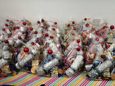 Christmas packs for colleagues. | Asda Oadby