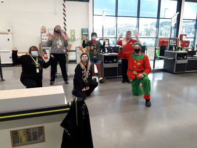 Festive elves invade Asda Barnstaple  | Asda Barnstaple