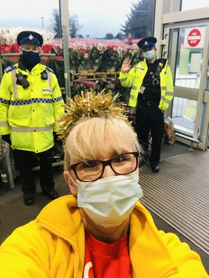 Christmas fun with colleagues  | Asda Pwllheli