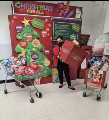 Amazing support for gift appeal | Asda Feltham