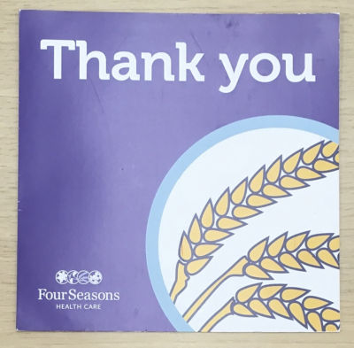 A Thank You from Benholm Care Home | Asda Forfar