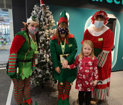 Santa's helpers | Asda Elgin