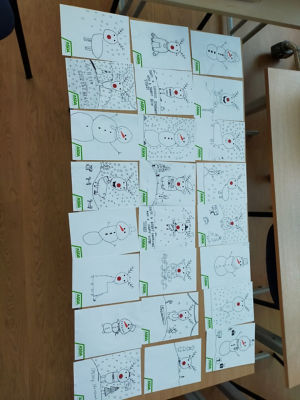 Christmas cards for our care homes | Asda Clydebank