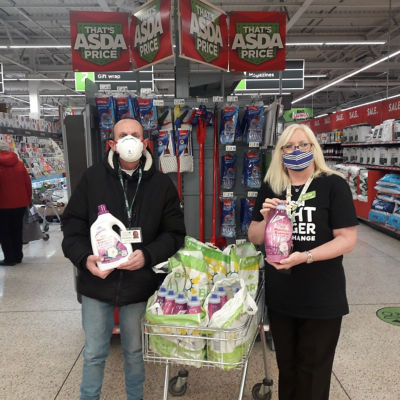 Cumbria Community Homes receive Asda Barrow's first donation of 2021 | Asda Barrow