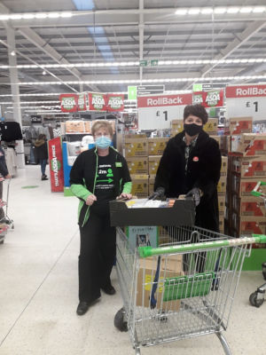 Donating craft kits | Asda South Shields