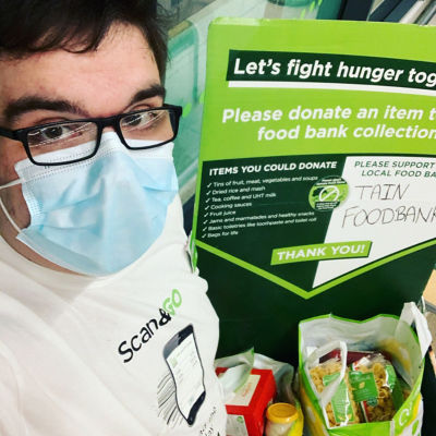 Donations for Tain Foodbank | Asda Tain