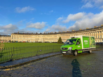 Asda delivery driver Clare Dring loves taking photos on her rounds in Bristol and Bath