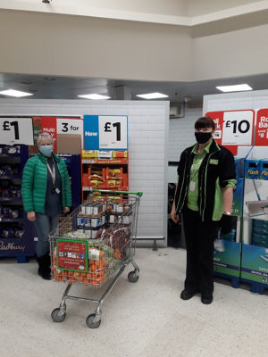 Donation to food charity | Asda Colne