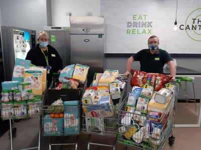Asda Southbank colleagues rally to support food charity | Asda Middlesbrough