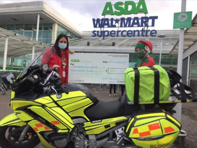 Supporting Bloodbikers | Asda Great Bridge