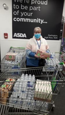 Refreshments for NHS heroes | Asda Darlington