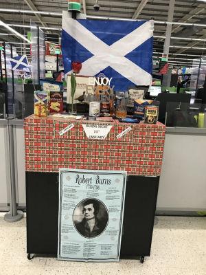 Getting in the spirit for Burns Night | Asda Ayr
