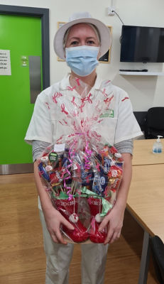 Foodbank raffle | Asda Newport Isle of Wight
