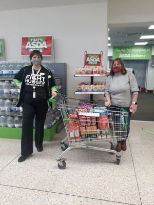 Donation to Golborne High Community Hub | Asda Golborne