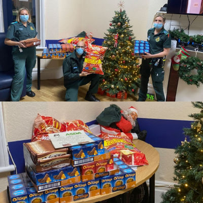 Donation to ambulance crews | Asda Castlepoint