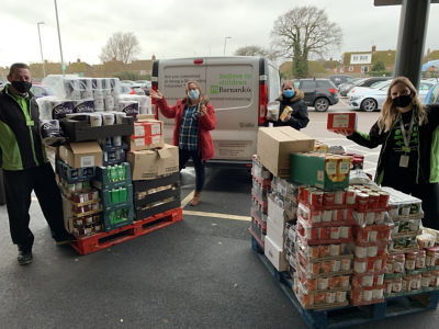 Barnardos donation | Asda Clacton-on-Sea