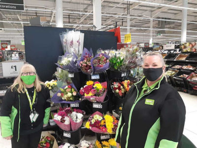 Arlene Nimmo from Asda Alloa saved the life of her colleague Cath McCaig when she had an allergic reaction