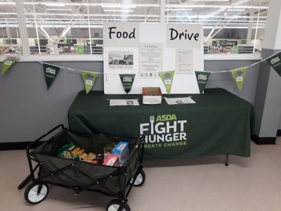 Fight hunger create change  | Asda Skelmersdale