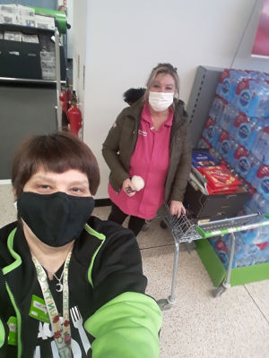 Donation to Ashwood Court care home | Asda Golborne