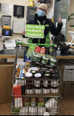 Support for our Banc Bwyd Pwllheli Foodbank  | Asda Pwllheli