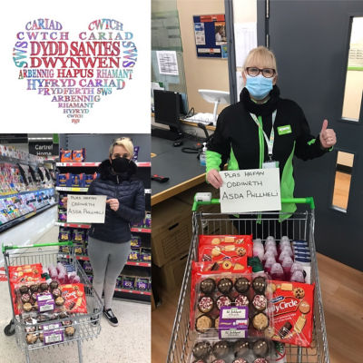Celebrating Santes Dwynwen  | Asda Pwllheli