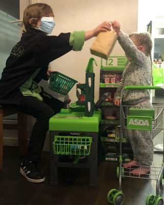 Little shoppers at home  | Asda Portsmouth